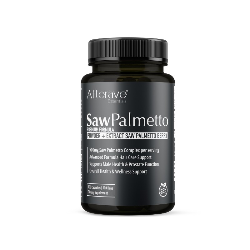 مکمل تقویت کننده مو saw palmetto افتر ایو